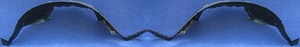 Front Fender Liner Pair/Set for Nissan Maxima 1995-1999, Right Passenger and Left Driver Side Replacement