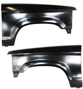 Front Fender Pair/Set for Ford Ranger 1989-1992, Right Passenger and Left Driver, Primed (Ready to Paint), Replacement