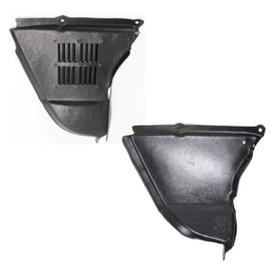Engine Splash Shield Set for BMW 5-Series 2004-2007, Set of 2, Replacement Set fits 520i, 525i, 530i, 535i, 540i, 545i, 550i models.