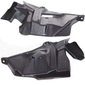 Engine Splash Shield Pair/Set for Nissan Altima 1993-2001, Right Passenger and Left Driver Under Cover Replacement