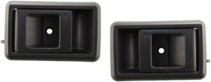 Front Interior Door Handle for Toyota Corolla 1983-1992/Tacoma 1995-2000, Right Passenger and Left Driver, Gray Pair/Set Replacement