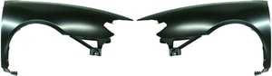 Front Fender Pair/Set for Buick Allure/Lacrosse 2005-2009, Right Passenger & Left Driver, Primed (Ready to Paint), Suitable For CX/CXL/CXS Models, Replacement