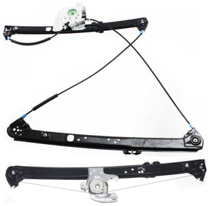 Front and Rear Window Regulator for BMW X5 2000-2006 Right Passenger, Power, without Motor, Replacement Set