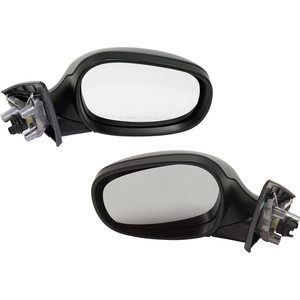 Power Folding Heated Mirror Pair/Set for BMW 328I 2009-2012, Paintable, Includes Right Passenger & Left Driver Sides, with Memory, Without Auto-Dimming, Shadow Line, Clear Glass, Wagon Replacement