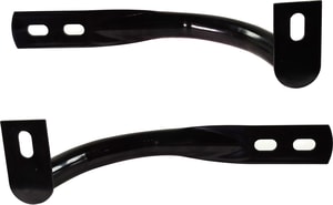 Front Bumper Bracket Pair/Set for 2000-2006 Cadillac Escalade, Chevrolet Suburban 1500, Chevrolet Tahoe, GMC Yukon, GMC Yukon XL 2500 - Includes Right Passenger and Left Driver Outer Brace, Replacement