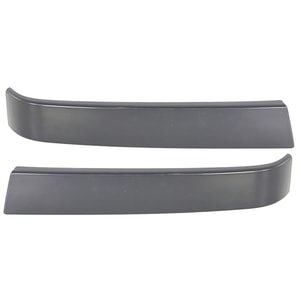 Grille Molding Pair/Set for Chevrolet Silverado 1500 (2003-2007), Primed (Ready to Paint), Includes Right Passenger and Left Driver Side, Replacement