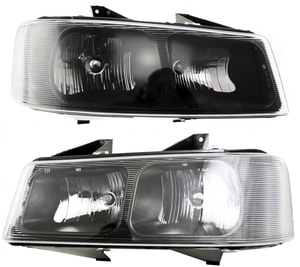 Headlight Assembly Pair/Set for 2003-2023 Express/Savana Van, Right Passenger and Left Driver Halogen Lights, Replacement