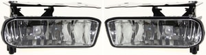 Front Fog Light Assembly for Cadillac Escalade 2002-2006, Right Passenger and Left Driver, Replacement Pair/Set