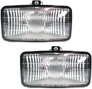 Front Fog Light Assembly for Chevrolet S10 Xtreme Model, Right Passenger and Left Driver, Replacement Pair/Set for 2000-2003