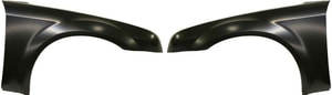 Front Fender Pair/Set for 2005-2010 Chrysler 300, Left Driver and Right Passenger, Primed (Ready to Paint), Steel Replacement