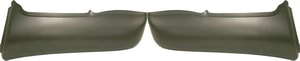 Front Fender Trim Pair/Set for Chevrolet Blazer 1998-2005, Right Passenger and Left Driver, Primed (Ready to Paint), Lower Position, with ZR2 Package, Replacement