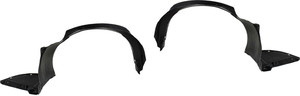 Front Fender Liner Pair/Set for Chevrolet Malibu 2004-2008, Right Passenger and Left Driver Sides Replacement