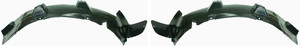 Front Fender Liner Pair/Set for Chevrolet Equinox 2005-2009 and Torrent 2006-2009, Right Passenger and Left Driver Sides, Replacement