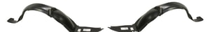 Front Fender Liner Pair/Set for Chevrolet Cobalt 2005-2010, Pontiac G5 2007-2009, Right Passenger and Left Driver, Base/LS/LT Models Replacement