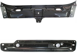 Upper and Lower Radiator Support for Chrysler PT Cruiser 2001-2004, Set of 2, Compatible with 2002-2004 models without Turbo - Replacement