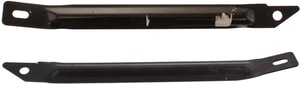 Front Bumper Bracket Pair/Set for Ford F-Series 1999-2004, Right Passenger and Left Driver Brace Mounting Replacement -- Fits F-150, F-250, F-350, F-450, F-550.
