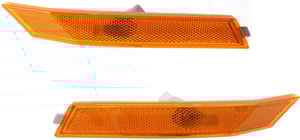 Front Side Marker Light Assembly for Ford Fusion 2006-2009, Right Passenger and Left Driver, Replacement Pair/Set