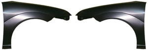 Front Fender Pair/Set for 2005-2007 Ford Focus, Primed (Ready to Paint), Right Passenger and Left Driver Side Replacement