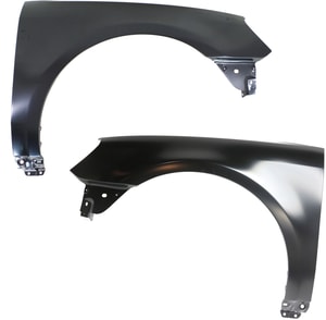 Front Fender Pair/Set for Ford Five Hundred 2005-2007, Right Passenger and Left Driver, Primed (Ready to Paint), Replacement