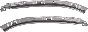 Front Bumper Bracket for Honda Civic 1996-1998, Bumper Side Stiffener Pair/Set, Right Passenger and Left Driver, Replacement