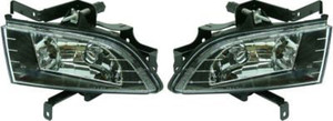Front Fog Light Assembly Pair/Set for Hyundai Sonata 2006-2008, Right Passenger and Left Driver, Replacement