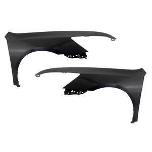 Front Fender Pair/Set for 2003-2007 Honda Accord Sedan, Right Passenger and Left Driver, Primed (Ready to Paint) Replacement