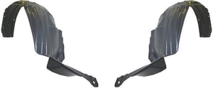 Front Fender Liner Pair/Set for 2002-2006 Honda CR-V, Right Passenger and Left Driver Sides, Replacement
