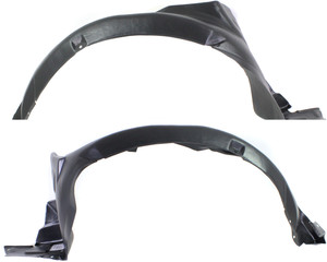 Front Fender Liner for 2000-2002 Hyundai Accent, Right Passenger and Left Driver Side Pair/Set, Replacement