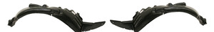 Front Fender Liner Pair/Set for Hyundai Accent 2006-2011, Includes Right Passenger and Left Driver Side Replacement