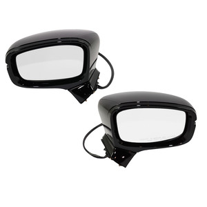 Power Folding Heated Mirror Pair/Set for 2018-2020 Honda Odyssey, Right Passenger and Left Driver Side, Paintable, w/ Memory and Signal Light, Replacement