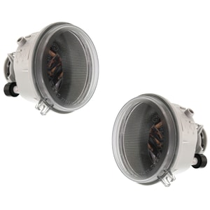 Front Fog Light Assembly Pair/Set for 2005-2007 Jeep Liberty, Right Passenger and Left Driver, Suitable for Limited/Sport Models, Replacement