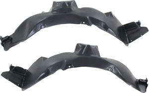 Front Fender Liner Pair/Set for Kia Rio 2003-2005, Right Passenger and Left Driver Replacement