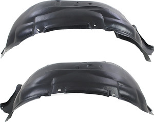 Front Fender Liner Pair/Set for Kia Sorento 2003-2006, Right Passenger and Left Driver Side, Replacement