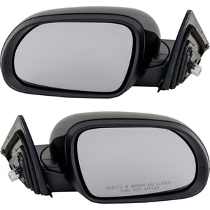 SOUL 2020-2023 Power Manual Folding Non-Heated Paintable Mirror Pair/Set for Kia LX Model, Right Passenger and Left Driver, Automatic Transmission, Replacement 