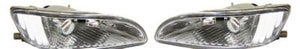 Front Fog Light Assembly Pair/Set for Lexus RX330 (2004-2006) / RX350 (2007-2009), Includes Right Passenger and Left Driver Lights, Replacement