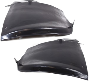 Front Fender Liner Pair/Set for 2003-2005 Lincoln Aviator, Right Passenger and Left Driver, Front Section Replacement