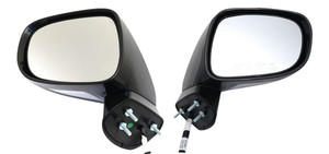 Power Mirror Pair/Set for Lexus ES350 2008-2009, Right Passenger & Left Driver, Manual Folding, Heated, Paintable, with Memory, Without Auto Dimming, Blind Spot Detection, Signal Light Replacement