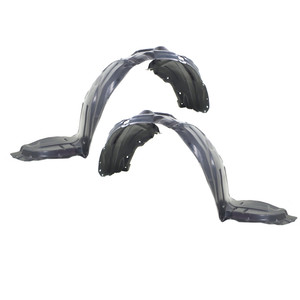 Front Fender Liner Pair/Set for 2004-2006 Mazda Mazda 3, Right Passenger and Left Driver Replacement