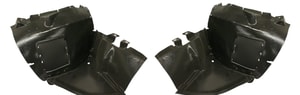 Front Fender Liner Pair/Set for Mercedes-Benz SLK-Class (170) Chassis 1998-1999, Includes Right Passenger and Left Driver Front Section, Replacement