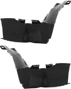 Front Fender Liner Pair/Set for Mercedes-Benz SLK-Class 2000-2004, Right Passenger and Left Driver, Front Section, (170) Chassis Replacement