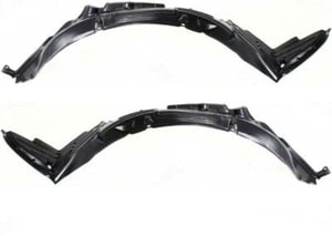 Front Fender Liner Pair/Set for 2006 Nissan Altima, Right Passenger and Left Driver Side Replacement