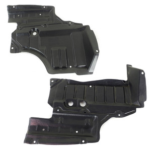 Front Engine Splash Shield Pair/Set for 1993-1997 Nissan Altima, Right Passenger and Left Driver Sides, Replacement