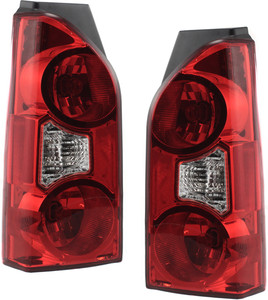 Tail Light Assembly Pair/Set for 2005-2015 Nissan Xterra, Right Passenger and Left Driver Replacement