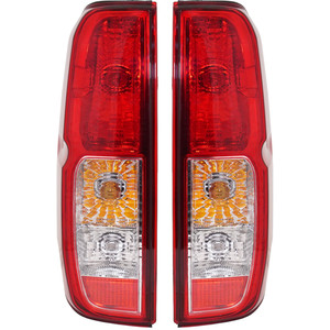Tail Light Assembly Pair/Set for Nissan Frontier 2005-2014 Left Driver and Right Passenger, fits up to February 2014, Replacement