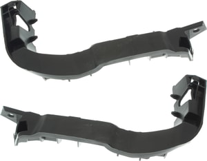 Pair/Set - Front Bumper Bracket Right Passenger and Left Driver Bumper Cover Guide for Audi A3/S3 2015-2020 Replacement Set