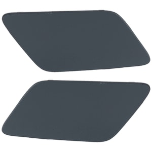 Headlight Washer Cover Pair/Set for Audi Q5 2018-2020, Right Passenger and Left Driver, Primed (Ready to Paint), for Premium/Premium Plus/Prestige Models, w/o S-line Package, Replacement