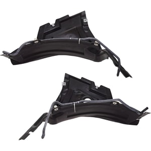 Front Fender Liner Pair/Set for Audi A6/S6 2016-2018, Right Passenger and Left Driver Front Section, Air Extension Spoiler Replacement