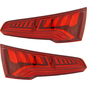 Pair/Set - LED Tail Light Assembly for Audi Q5/SQ5 2018-2020, Right Passenger and Left Driver, Replacement Set