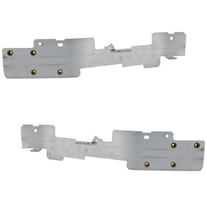 Front Bumper Bracket Pair/Set for BMW X5 (2014-2018), X6 (2015-2019) with M Sport Line Including Right Passenger & Left Driver Headlight Support, Replacement