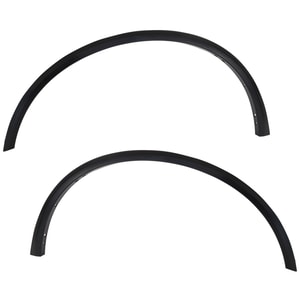 Front Wheel Opening Molding Pair/Set for Buick Enclave 2008-2012, Includes Right Passenger and Left Driver Sides, Paint to Match- Replacement